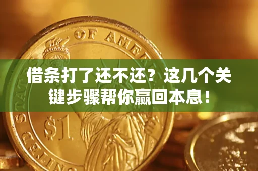 济南借条打了还不还？这几个关键步骤帮你赢回本息！