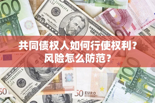 济南共同债权人如何行使权利？风险怎么防范？