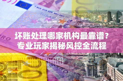 济南坏账处理哪家机构最靠谱？专业玩家揭秘风控全流程