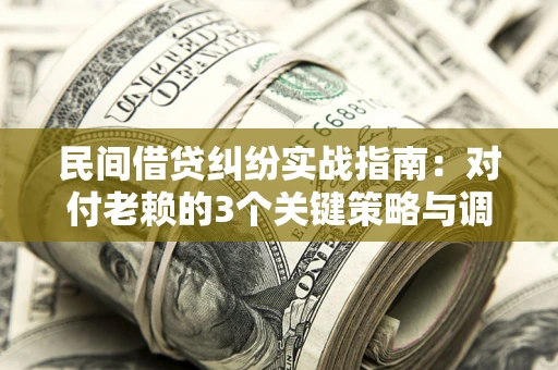 济南民间借贷纠纷实战指南：对付老赖的3个关键策略与调解盲区解析