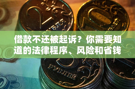 济南借款不还被起诉？你需要知道的法律程序、风险和省钱技巧