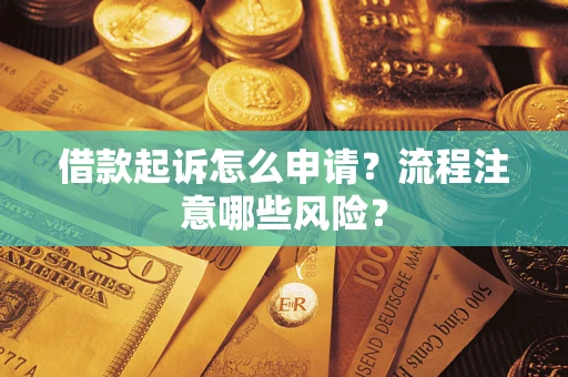 济南借款起诉怎么申请？流程注意哪些风险？