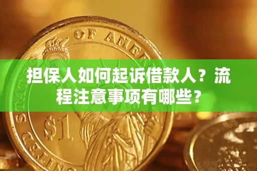 济南担保人如何起诉借款人？流程注意事项有哪些？